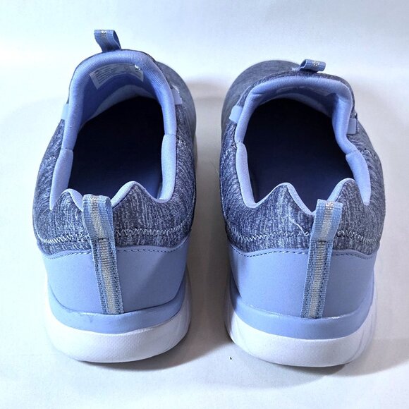 NWOT Athletic Works Blue Slip-on Shoes Size 8.5 - Picture 4 of 5